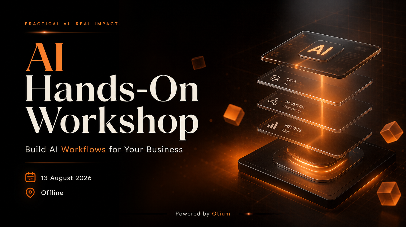 AI Hands-On Workshop: Bangun Sistem AI Pertama untuk Bisnis Anda event banner